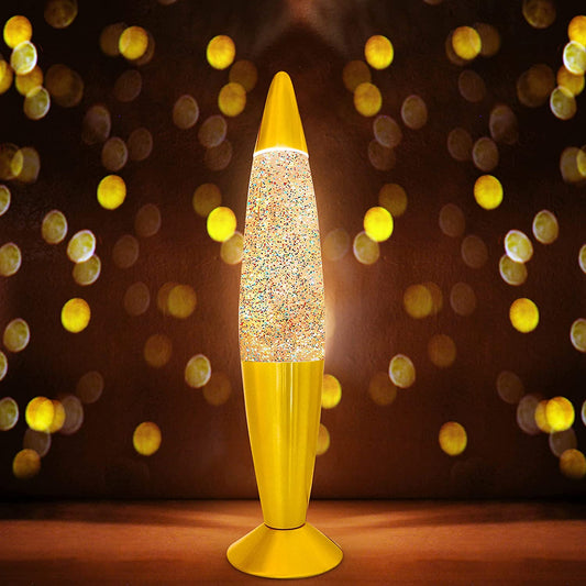 Jambo 16-Inch Rainbow Glitter Lamp